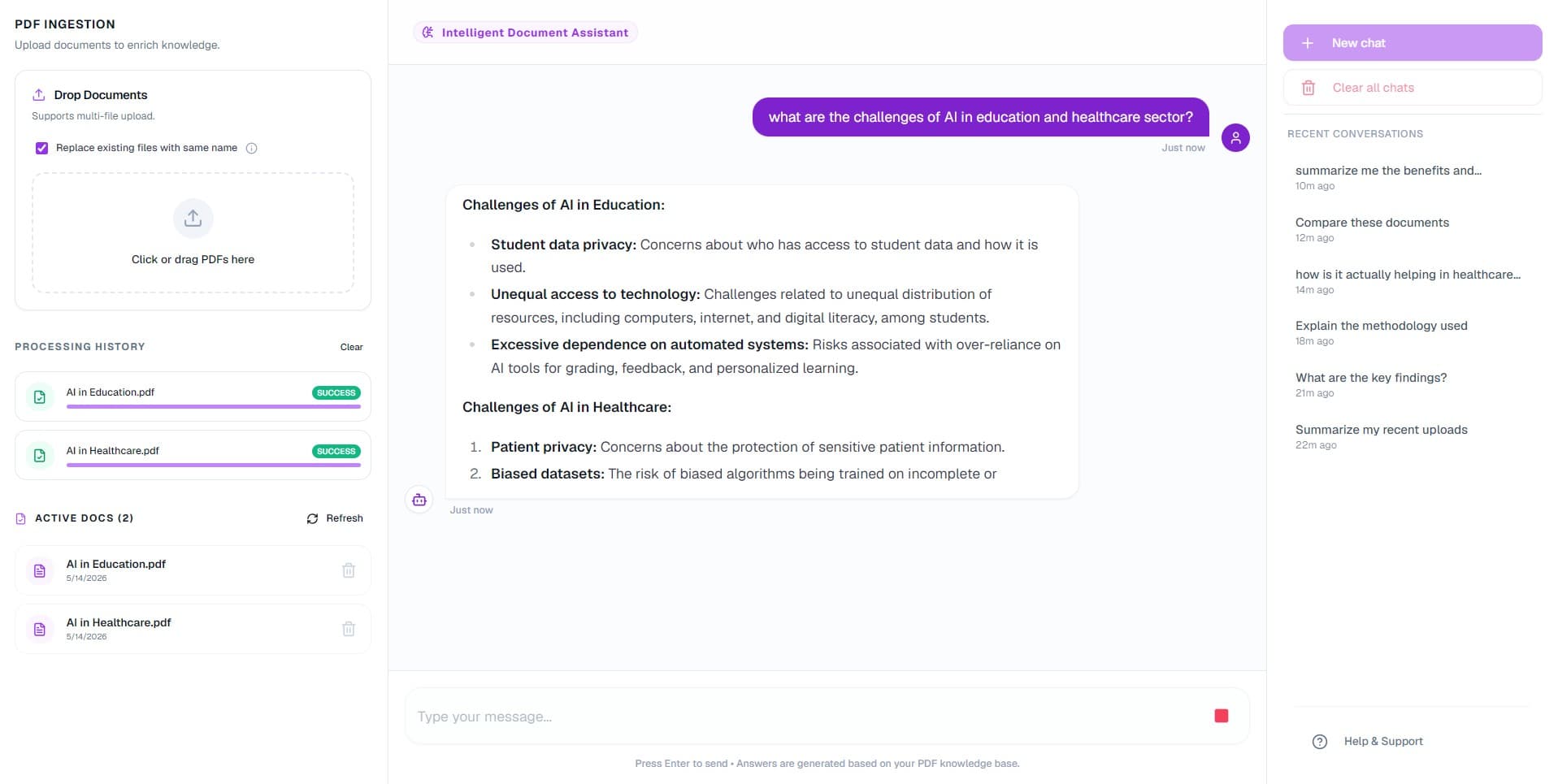 Intelligent Document Assistant